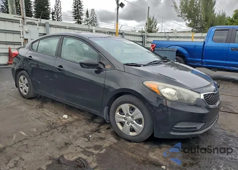 2016 Kia Forte Lx from USA, damaged, VIN KNAFK4A64G5611383